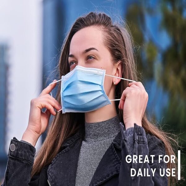 Nonwoven Fabric Disposable 3Ply Surgical Face Mask - Image 5